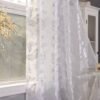 00624e86cd6d163e1fda7e0bc1d29800 Metallic Foil Sheer Curtain