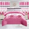 14 5-Piece Borrego Comforter Set with Curtains