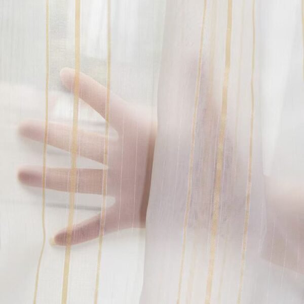 Elegant Jacquard Sheer Curtain