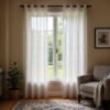 2dd1066f20c6214d5015618642321ff3 Elegant Jacquard Sheer Curtain