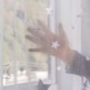 Metallic Foil Sheer Curtain