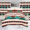5-Piece Borrego Comforter Set with Curtains