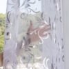 Metallic Foil Sheer Curtain