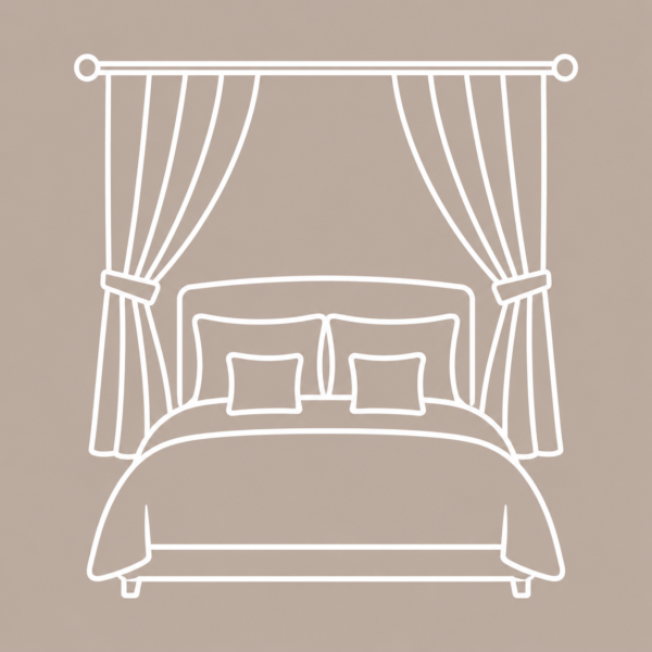 12-Piece Bedspread Set with Matching Curtains Wholesale