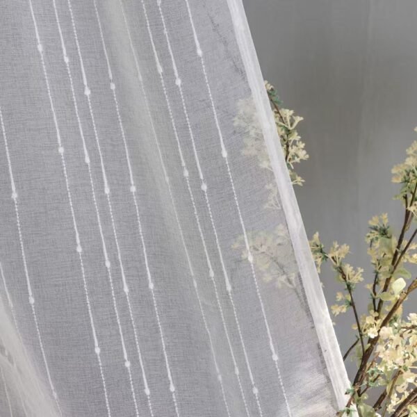 45c68af29c1662e3a61385749cac66a4 Elegant Jacquard Sheer Curtain