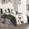 49e68ae386f0d69f8f76badfed3c1f18 6-Piece Multi-Needle Quilted Bedspread Set