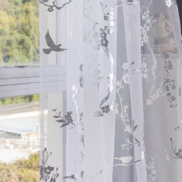 6277097e22047b1ea2b1444511913881 Metallic Foil Sheer Curtain