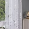 62e6fe163ebe4b1cbeba82996f177e48 Metallic Foil Sheer Curtain