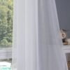 Elegant Jacquard Sheer Curtain