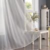 Elegant Jacquard Sheer Curtain