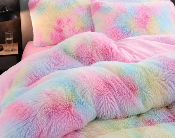 Long Plush Sherpa Comforter