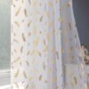 75d45440634cc4c8989cb007db9d39bd Metallic Foil Sheer Curtain