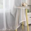 Elegant Jacquard Sheer Curtain