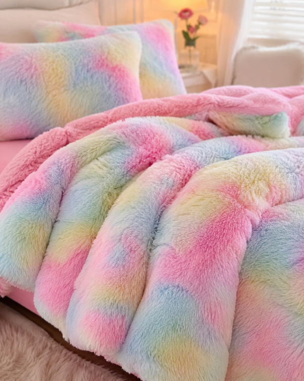 Long Plush Sherpa Comforter