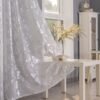 917657cae7de3ec1eb35a37b8b6dc89f Metallic Foil Sheer Curtain