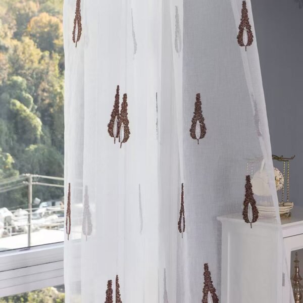 94a75f5a82c40236165a781d5c20f9c5 Embroidered Sheer Curtain