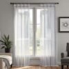 97cc5dd5e3845f663a7edf10f8b9050e Elegant Jacquard Sheer Curtain