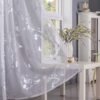 99a7e8aeb70626f41a209ece3af34b35 Metallic Foil Sheer Curtain