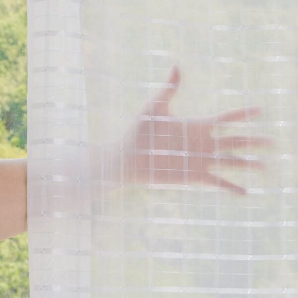 Elegant Jacquard Sheer Curtain