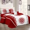 6-Piece Multi-Needle Quilted Bedspread Set