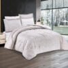 6-Piece Floral Comforter Set with Fitted Sheet