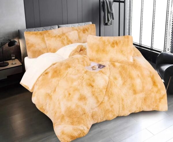 Long Plush Sherpa Comforter