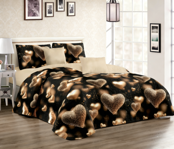 6-Piece Multi-Needle Quilted Bedspread Set