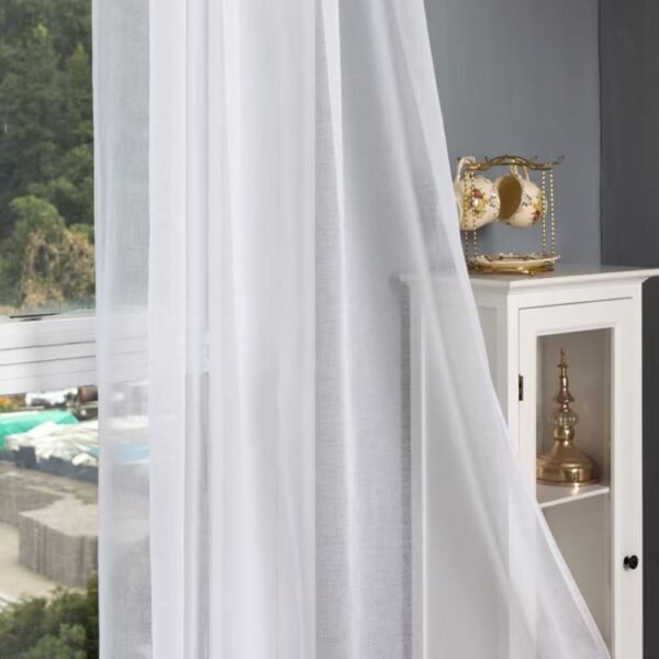 bbc14bb799f8969732a24bfaf6595195 Solid Color Sheer Curtain