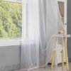 c807a38b6a9013dc6efda081a47a0240 Solid Color Sheer Curtain