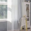 c876d17293b58066ff5d71b0dd2c8487 Elegant Jacquard Sheer Curtain