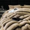 Faux Rabbit Fur Bedding Set