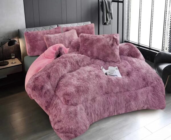 Long Plush Sherpa Comforter