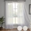 Elegant Jacquard Sheer Curtain