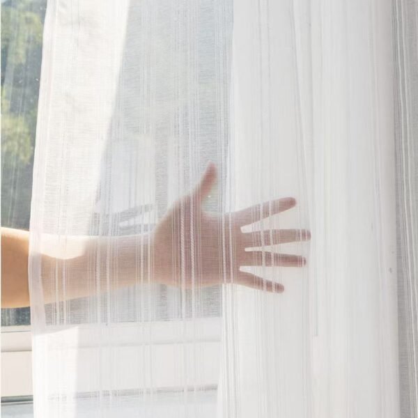 f458445c40fa7db2302e7233c5f33130 Elegant Jacquard Sheer Curtain